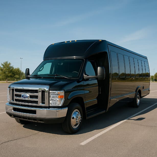 Charter Bus Rental St. Clair Shores 18 Passenger Minibus