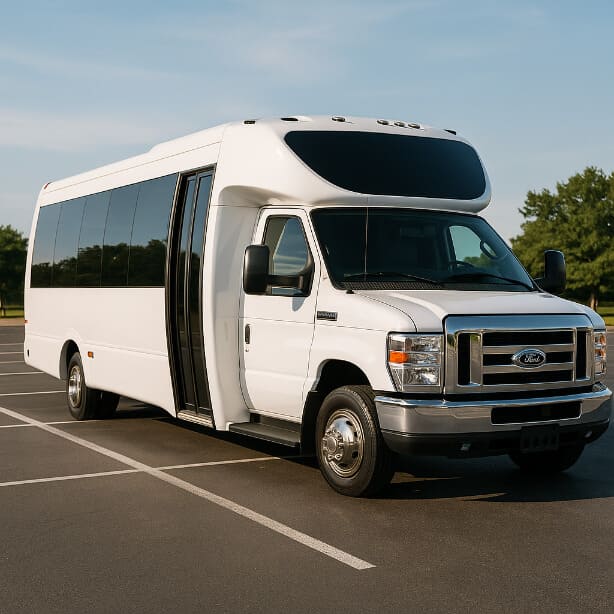 Charter Bus Rental St. Clair Shores 20 Passenger Minibus